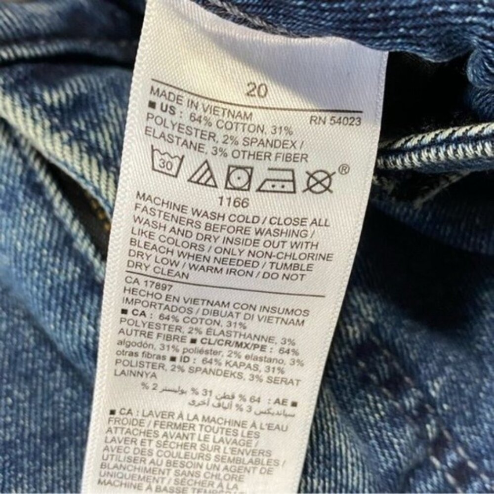NWT Old‎ Navy Women's Extra High-Rise Rockstar Super Skinny Jeans Size 20 - Picture 13 of 13